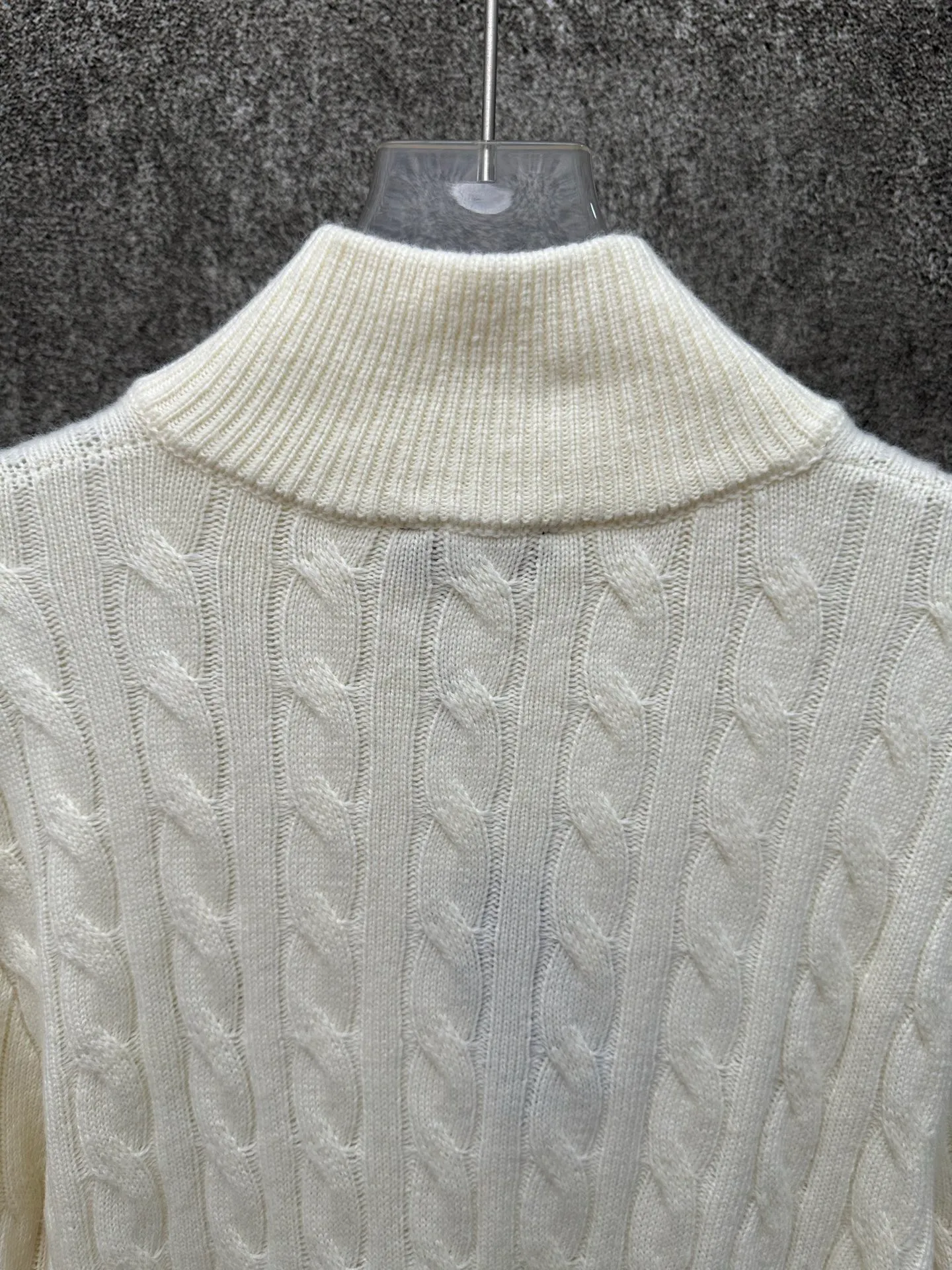 🅿️520 Polo Ralph Lauren 25ss solid color stand collar half zipper long sleeve sweater Size: S M L XL